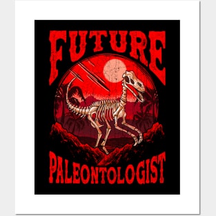 Future Paleontologist Dinosaur Obsessed Dinosaur Posters and Art